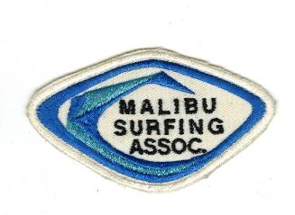 Malibu Surfing Association Patch