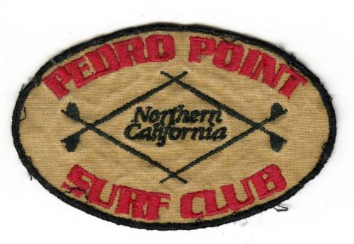 Pedro Point Surf Club Northern California Patch