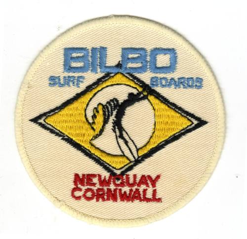 Bilbo Surfboards Newquay Cornwall Patch