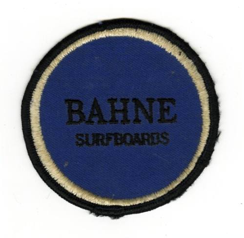 Bahne Surfboards Patch