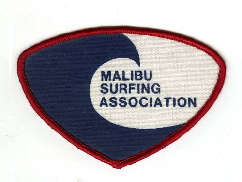 Malibu Surfing Association Patch