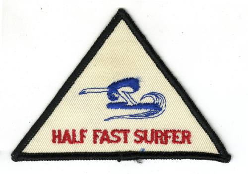 Half Fast Surfer Patch