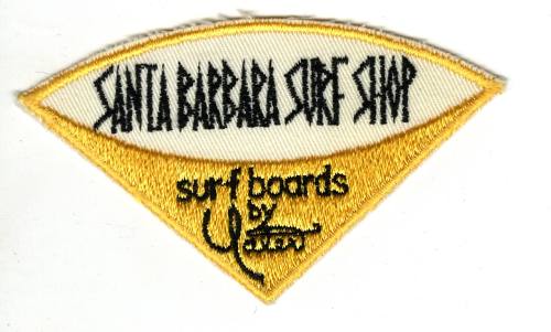 Surfboards by Yater Santa Barbara Surf Shop Patch