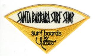 Surfboards by Yater Santa Barbara Surf Shop Patch