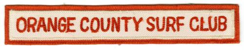 Orange County Surf Club Patch