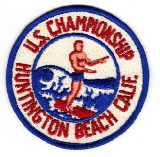 US Championship Huntington Beach Calif. Patch