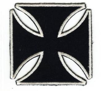 Surfer Cross Patch