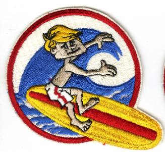 Surfer Boy & Surfer Girl Patch