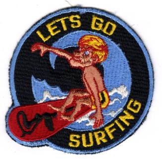 Let’s Go Surfing Patch