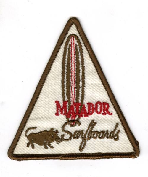 Matador Surfboards Patch