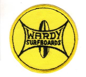 Wardy Surfboards Patch