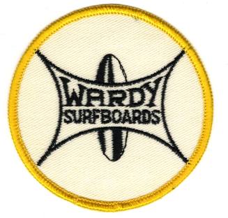 Wardy Surfboards Patch