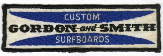 Gordon & Smith Custom Surfboards Blue Patch