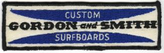 Gordon & Smith Custom Surfboards Blue Patch