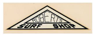 Robert’s Surf Shop Decal