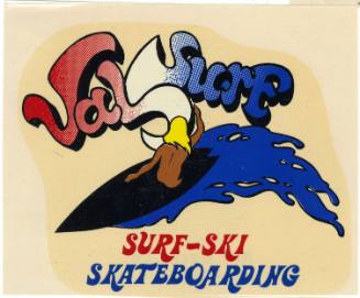 Val Surf Surf-Ski-Skateboarding Decal