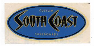 South Coast Surfboards Decal