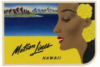 Matson Line Hawaii Decal