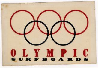 Olympic Surfboards Decal