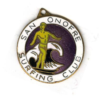 San Onofre Surfing Club Medallions