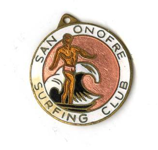 San Onofre Surfing Club Medallions