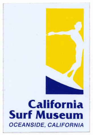 California Surf Museum Oceanside, California Decal