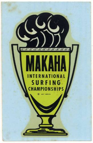 International Surfing Championships at Makaha Decal