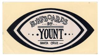 Surfboards by Yount Santa Cruz Decal