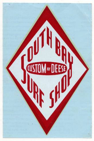 South Bay Surf Shop Custom by Deese Decal