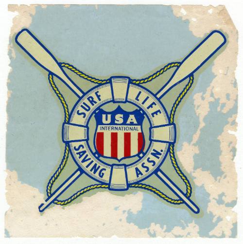 Surf Life Saving Assn. U.S.A. Decal