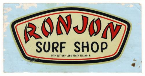 Ron Jon Surf Shop Ship Bottom – Long Beach Island, New Jersey Decal