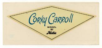 Corky Carroll Model by Hobie Decal