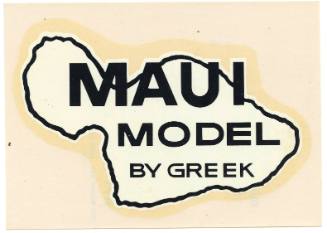 Maui Model by The Greek Decal