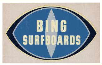 Bing Surfboards Decal