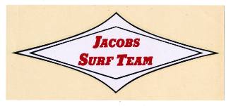 Jacobs Surf Team Decal