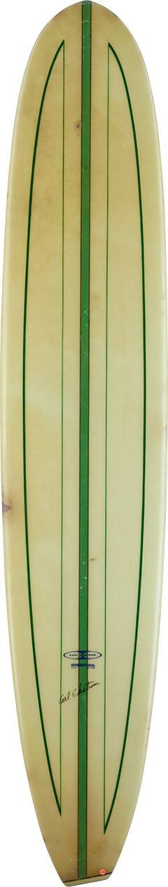 Ekstrom Asymmetrical Model Board with Green Stringer and Pinlines