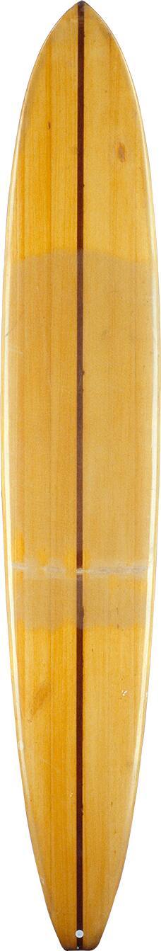 Balsa with redwood stringers; semi-gun. Solid: clear, 3/4 in. redwood; shallow fin