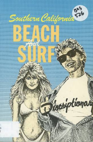 Southern California : beach and surf : discriptionary / by Michael V. Anderson ; cover designs by Glenn Vitalis