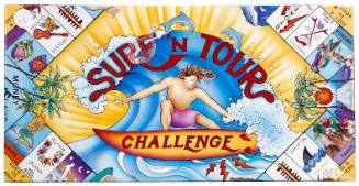 Surf'n Tour Challenge Board Game