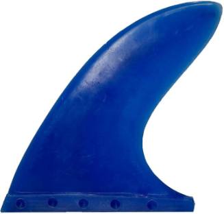 Blue Squeeze Box Surfboard Fin