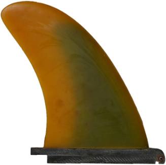 Yellow Bahne Box Safety Surfboard Fin