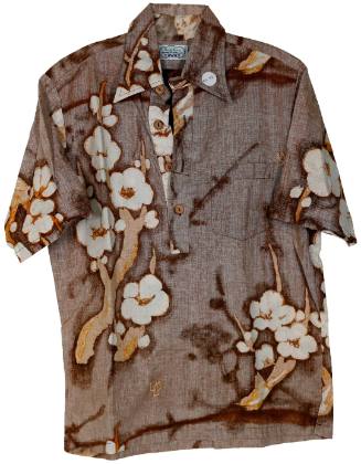 Surf Line Hawaii Aloha shirt, brown