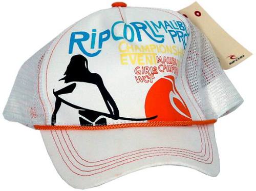 Rip Curl Girl's Trucker Hat - 2005 Malibu Pro Champions Event WCT